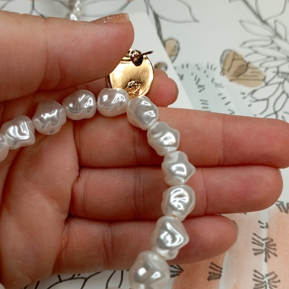 Pearlcore Statement Earrings - Picture 10 of 16